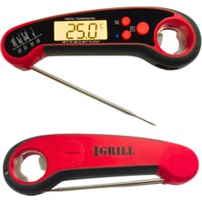 iGrill Profesyonel Su Geçirmez Hızlı Sıcaklık Ölçer Gıda Termometresi (Kırmızı)