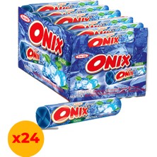 Tayaş Onix Salsa Mentollü Sert Şeker 22,4 Gr X 24 Adet Kutulu