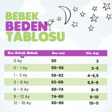 Pieros Baby Kız Bebek Pijama Badi ve Pantolon 2'li Takım 0112