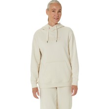 Asics Asics Logo Oth Hoodie Kadın Bej Sweatshirt 2032C845-200