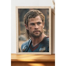 Chris Hemsworth Thor Poster - Çerçevesiz Tv Film Poster