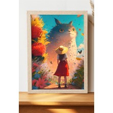 Hayao Miyazaki Poster - Çerçevesiz Anime Poster