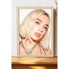 Dua Lipa Poster - Çerçevesiz Şarkıcı Poster