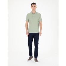 Pierre Cardin Erkek Lacivert Slim Fit Kanvas Pantolon 50288511-VR033