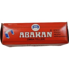 Abakan 100/25 Sanayi Zımba Teli | Güçlü ve Dayanıklı Bağlantılar Için