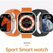 1.5" - 2" C4U I8 Ultra Max Watch Akıllı Saat Arama Bildirim Okuma Erkek Kadın Ios Android Hd Ekran