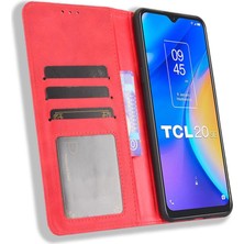 Bdt Shop Tcl 20 Se Manyetik Kapatma Cüzdan Pu Deri Için Telefon Kılıfı (Yurt Dışından)