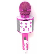 Sunix Bluetooth Karaoke Mikrofon Pembe MCF-10