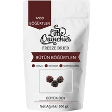 Little Crunchies Freeze Dried Bütün Böğürtlen - 200 Gr. - Büyük Boy - Dondurularak Kurutulmuş