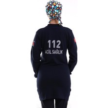 112 Yakalı Tshirt Tunik - Lacivert