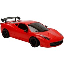 Toysan 1:12 Night Racer 3D Işıklı Uzaktan Kumandalı USB Şarjlı Araba 35 Cm. - Yeşil