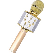 Sunix Bluetooth Karaoke Mikrofon Gold MCF-10