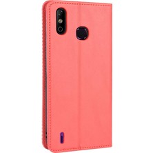 Manyi Mall Infinix Akıllı 4 Pu Deri Cüzdan Manyetik Kapatma Için Kılıf (Yurt Dışından)