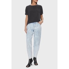 Pinko Pamuklu Yüksek Bel Mom Jeans Kot Pantolon 100379A1Mspj1