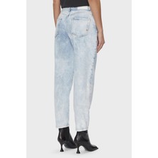 Pinko Pamuklu Yüksek Bel Mom Jeans Kot Pantolon 100379A1Mspj1