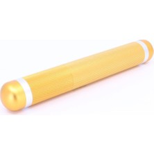 Parmida Alüminyum Puro Tüpü / Puro Taşıma Tüpü - Parlak Bronz