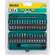 Wolfcraft 1389000  Mikro Tornavia Bits Uç Seti 32P