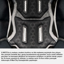 Nexx X.wst 3 Fluence Mat Gri-Kırmızı Kask