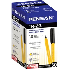 Pensan Tr-23 Üçgen Tükenmez Kalem 50 Adet