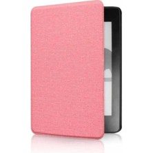 Cosmostech Amazon Kindle Paperwhite 4 E-Kitap Okuyucu Kılıfı Pembe