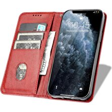 MY Boutique1 Samsung Galaxy A82 5g Tam Koruma Deri Folio Flip Case (Yurt Dışından)