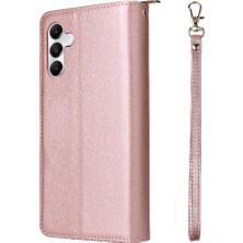 MY Boutique1 Samsung Galaxy A05S Için Kılıf Kapak Çevirin Cüzdan Kılıf ile 9 Kart Yuvaları Kart (Yurt Dışından)