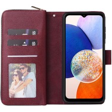 MY Boutique1 Samsung Galaxy A15 5g Cüzdan Durumda 9 Kart Yuvaları Kart Tutucu ile (Yurt Dışından)