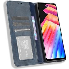 MY Boutique1 Infinix Sıcak 30 4g Cüzdan Pu Deri Manyetik Kapatma Için Kılıf (Yurt Dışından)