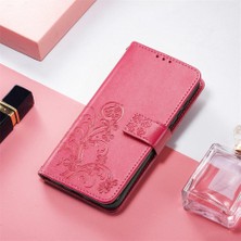 MY Boutique1 Xiaomi 13 Için Kılıf Deri Kılıf Kısa Kayış Zarif Iş Dört Yaprak (Yurt Dışından)