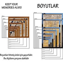 Zmapdesign Istediğiniz Yerin Ahşap & Epoksi Şehir Haritası (Opak Epoksi)