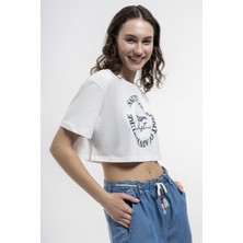 Loft Loose Crop Kadın Tshirt Lf2035323 Lf2035323015