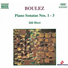 Boulez: Pıano Sonatas Nos. 1-3-Cd