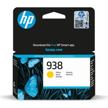 Hp 938 Sarı Orijinal Mürekkep Toneri 4S6X7PE