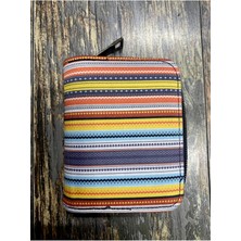 Street Bag Etnik Otantik Desenli Bölmeli Kullanışlı Cüzdan