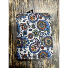 Street Bag Etnik Otantik Desenli Bölmeli Kullanışlı Cüzdan