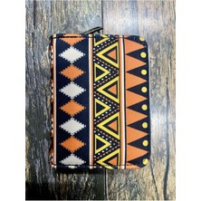 Street Bag Etnik Otantik Desenli Bölmeli Kullanışlı Cüzdan