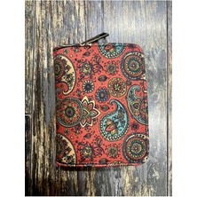 Street Bag Etnik Otantik Desenli Bölmeli Kullanışlı Cüzdan