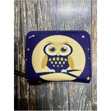 Street Bag Baykuş Etnik Otantik Desenli Bölmeli Kullanışlı Cüzdan