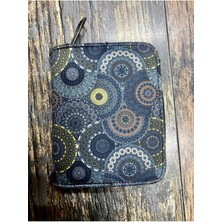 Street Bag Etnik Otantik Desenli Bölmeli Kullanışlı Cüzdan
