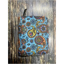 Street Bag Etnik Otantik Desenli Bölmeli Kullanışlı Cüzdan