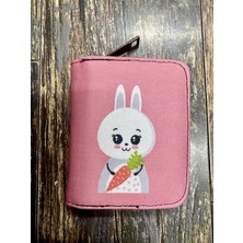 Street Bag Tavşan Desenli Etnik Otantik Desenli Bölmeli Kullanışlı Cüzdan