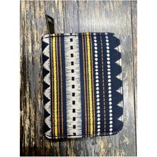 Street Bag Etnik Otantik Desenli Bölmeli Kullanışlı Cüzdan