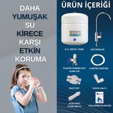 Evora Yüksek Kireç Önleyici 100 Gpd Süper Membranlı Sliphoslu Kapalı Kasa Pompalı Su Arıtma Cihazı