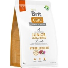 Brit Care Hypo-Allergenic Kuzu Etli Büyük Irk Yavru Köpek Maması 3 kg
