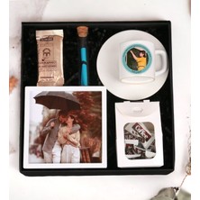 Giftstime Fotoğraflı Öğretmenler Günü Tasarımlı Türk Kah Fincanı Çerçe Intense Coffee Şeker