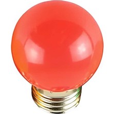 Kendal 10 Adet 1W E27 Kırmızı LED Gece Lambası Ampulü KNL380