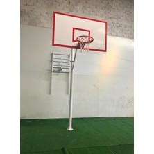 adelinspor Standart Basketbol Potası Sabit Çember 105*180 Ahşap Panya