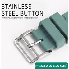 Forzacase Apple Watch Ultra 2 49 mm ile Uyumlu Hermes Silikon Kordon Kayış - FC379