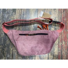 Street Bag Unisex Etnik Otantik Bohem Günlük Seyehat Bel Çantası Çok Cepli Suya Dayanıklı Pembe