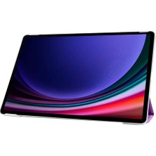 AktarMobile Galaxy Tab S9 Fe 10.9" SM-X510 Uyumlu Kapaklı Kılıf Standlı Uyku Modlu Tablet Kılıfı Flip Smart